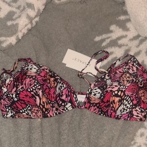 NWT L*Space Butterfly Bikini Top